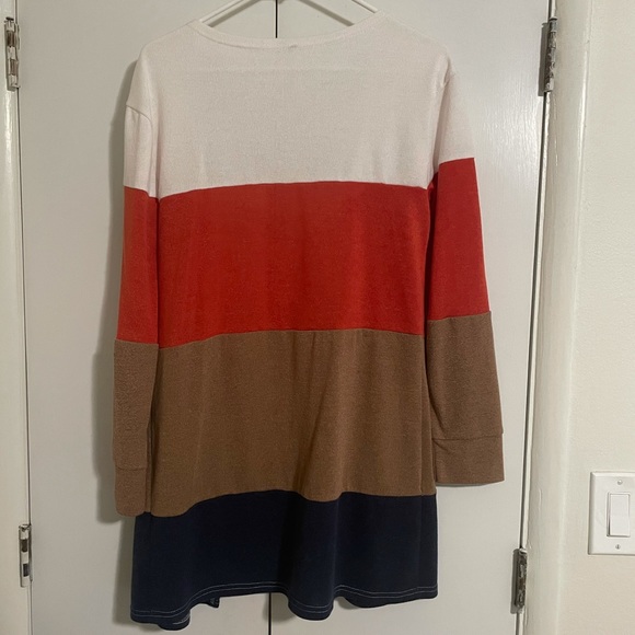 Sale! Colorblock Cardigan - Picture 2 of 2